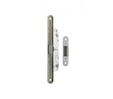 AGB Polaris 2XT Magnetic Bathroom Lock - 86mm - Polished Chrome
