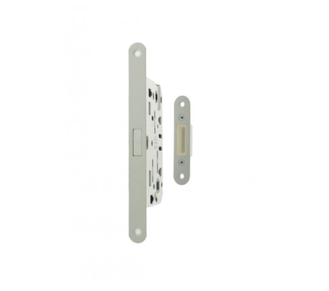 AGB Polaris 2XT Magnetic Bathroom Lock - 86mm - White