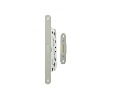 AGB Polaris 2XT Magnetic Bathroom Lock - 86mm - White