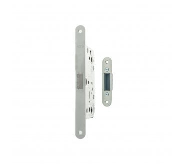 AGB Polaris 2XT Magnetic Bathroom Lock - Satin Chrome