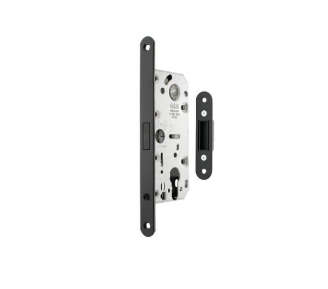 AGB Polaris 2XT Magnetic Euro Profile Sashlock - 60mm - Matt Black