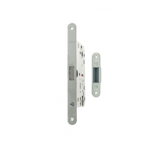 AGB Polaris 2XT Magnetic Euro Profile Sashlock - 86mm - Satin Chrome
