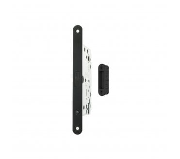 AGB Polaris 2XT Magnetic Euro Profile Sashlock For Aluminium Doors - Matt Black