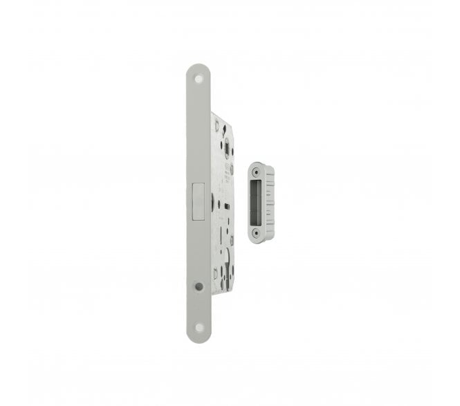 AGB Polaris 2XT Magnetic Euro Profile Sashlock For Aluminium Doors - White