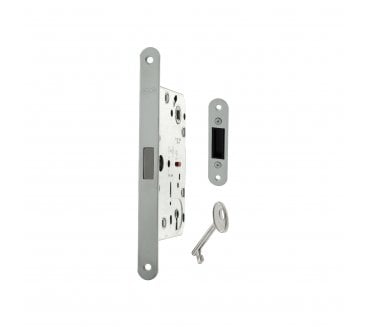 AGB Polaris 2XT Magnetic Standard Keyhole Sashlock - Polished Chrome