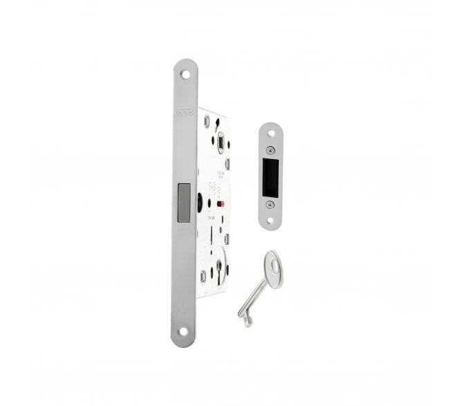 AGB Polaris 2XT Magnetic Standard Keyhole Sashlock - White
