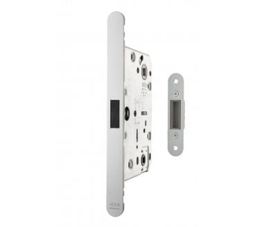 AGB Revolution XT Magnetic Bathroom Lock - 86mm - Polished Chrome