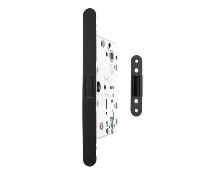 AGB Revolution XT Magnetic Euro Profile Sashlock - 86mm - Matt Black
