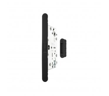 AGB Revolution XT Magnetic Euro Profile Sashlock For Aluminium Doors - Matt Black