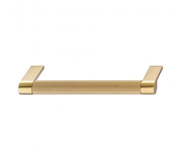 Amberley Knurled Bar Cabinet Handle 160mm  - Brushed Gold