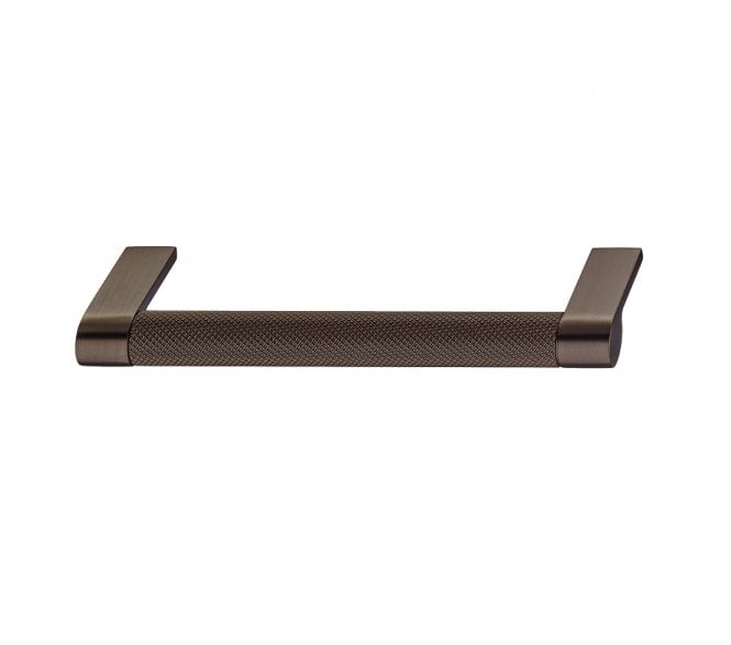 Amberley Knurled Bar Cabinet Handle 160mm  - Metallic Bronze