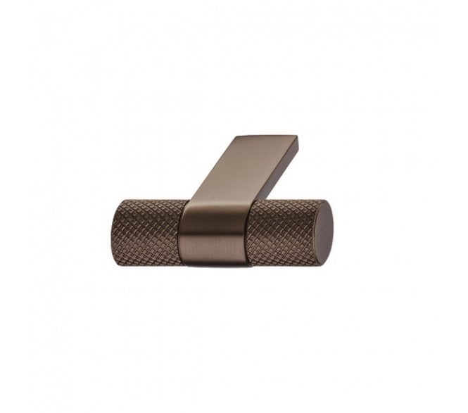 Amberley Knurled T-Bar Cabinet Knob 44mm  - Metallic Bronze