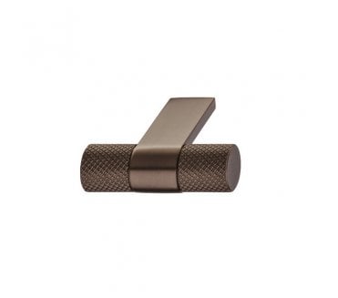 Amberley Knurled T-Bar Cabinet Knob 44mm  - Metallic Bronze