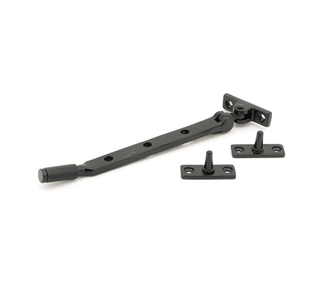 Anvil 46182 Brompton Knurled Casement Window Stay 202mm - Black