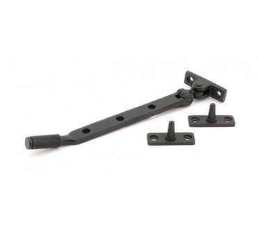 Anvil 46185 Brompton Knurled Casement Window Stay 202mm - Matt Black
