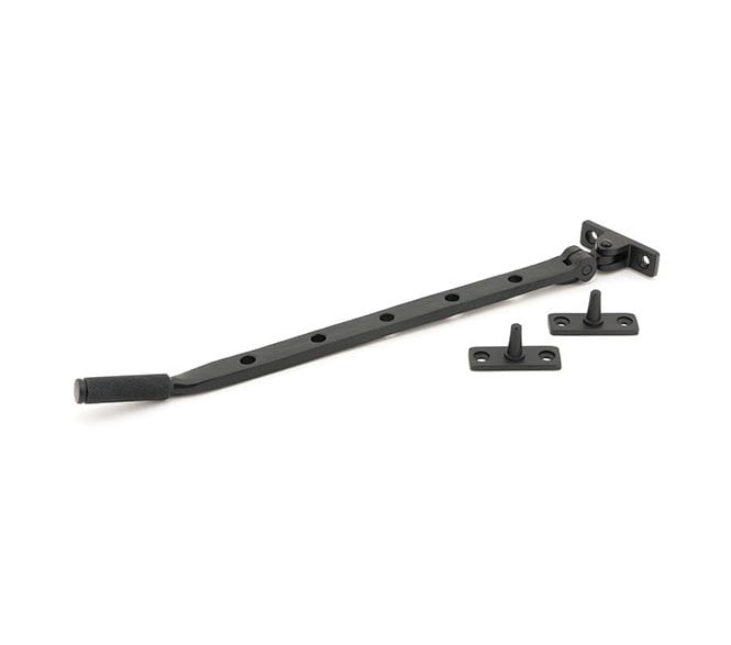 Anvil 46187 Brompton Knurled Casement Window Stay 305mm - Matt Black