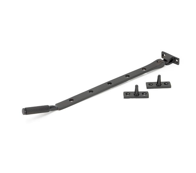 Anvil 46193 Brompton Knurled Casement Window Stay 305mm - Aged Bronze