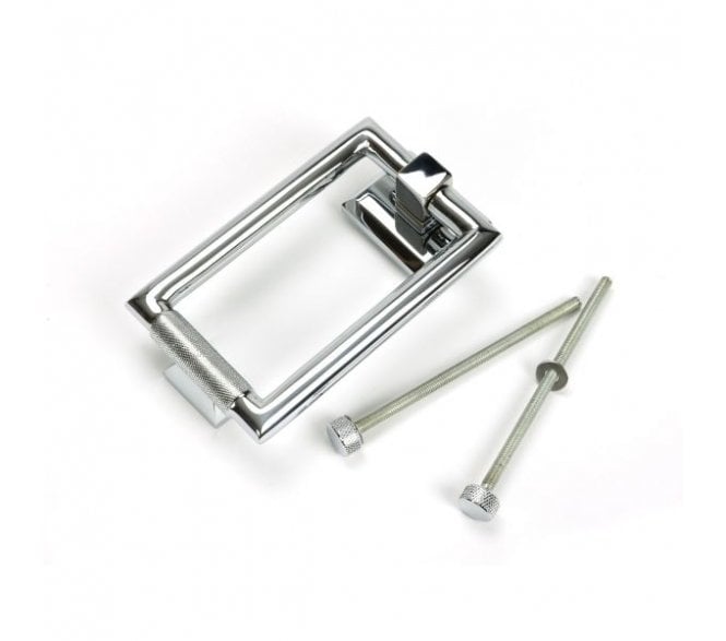 Anvil 46645 Brompton Knurled Door Knocker - Polished Chrome