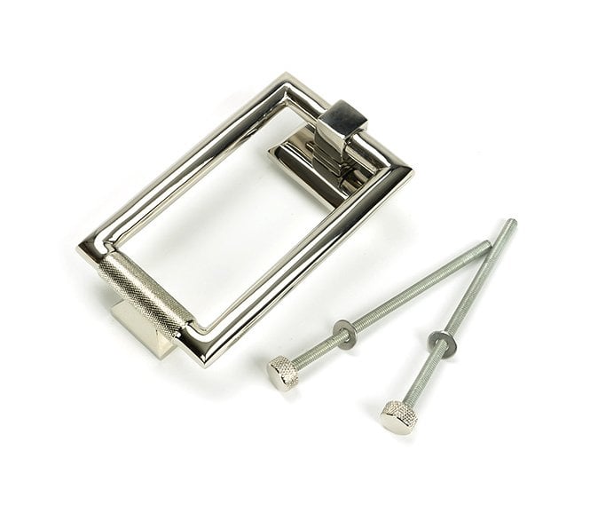 Anvil 46646 Brompton Knurled Door Knocker - Polished Nickel