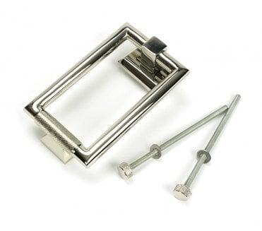 Anvil 46646 Brompton Knurled Door Knocker - Polished Nickel