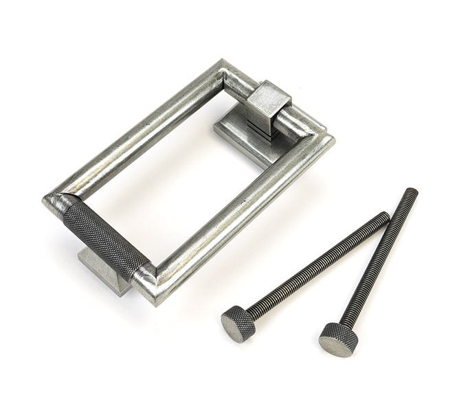 Anvil 46651 Brompton Knurled Door Knocker - Pewter