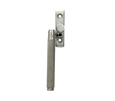 Anvil 49932 Brompton Knurled Grade 316 Knurled Locking Espag Window Fastener (Left Hand) - Polished Stainless Steel
