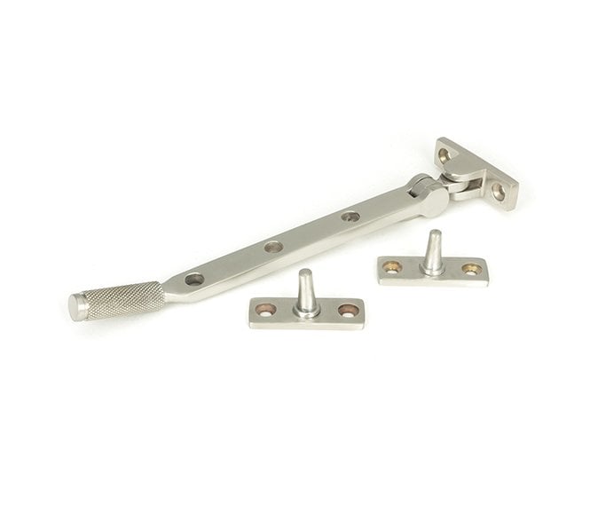 Anvil 49939 Brompton Knurled Grade 316 Casement Window Stays - Satin Stainless Steel