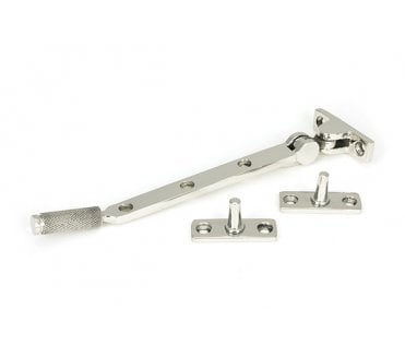 Anvil 49940 Brompton Knurled Grade 316 Casement Window Stays - Polished Stainless Steel