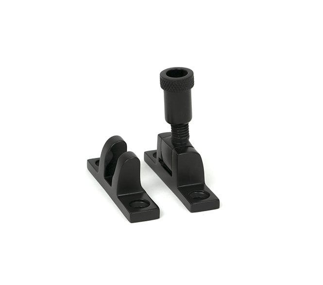 Anvil Brompton Knurled Brighton Sash Fastener - Narrow (Square) - Aged Bronze