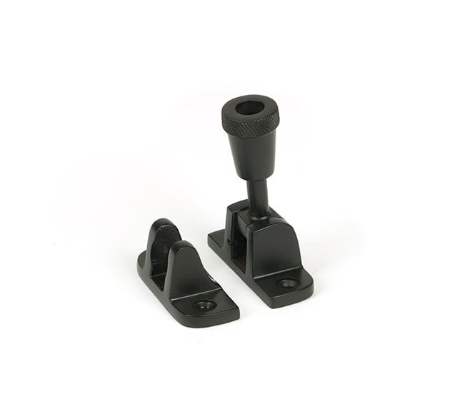 Anvil Brompton Knurled Brighton Sash Fastener (Radiused) - Aged Bronze