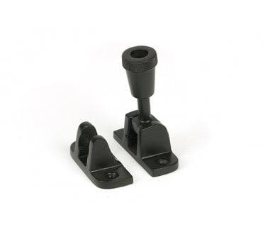 Anvil Brompton Knurled Brighton Sash Fastener (Radiused) - Aged Bronze