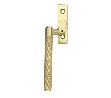Anvil Brompton Knurled Espag Window Fastener - LH - Satin Brass