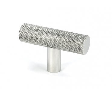 Anvil Brompton Knurled T-Bar Cabinet Handle - Polished Stainless