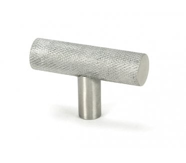 Anvil Brompton Knurled T-Bar Cabinet Handle - Satin Stainless