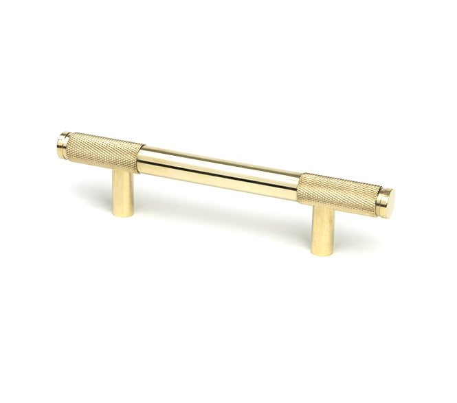 Anvil Brompton Partial Knurled Cabinet Pull Handles - Polished Brass