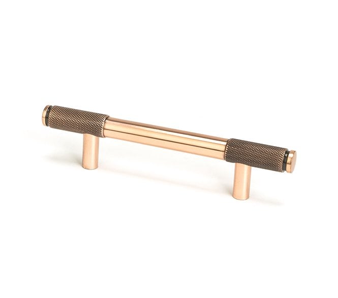 Anvil Brompton Partial Knurled Cabinet Pull Handles - Polished Bronze