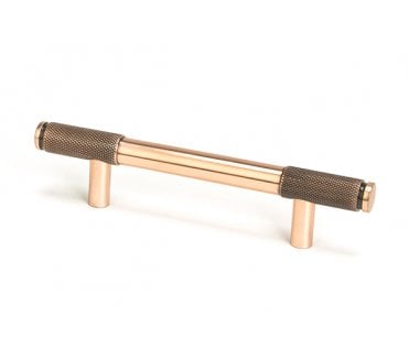 Anvil Brompton Partial Knurled Cabinet Pull Handles - Polished Bronze