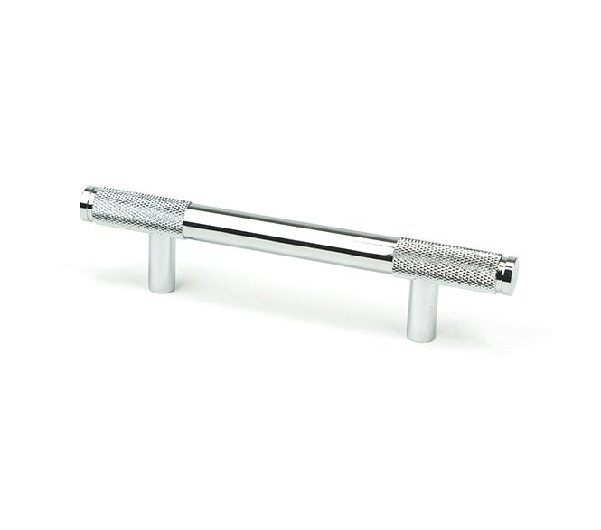 Anvil Brompton Partial Knurled Cabinet Pull Handles - Polished Chrome
