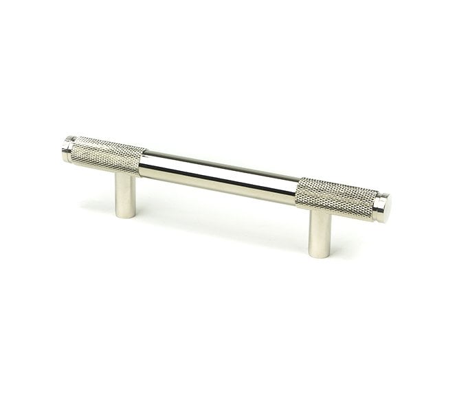 Anvil Brompton Partial Knurled Cabinet Pull Handles - Polished Nickel