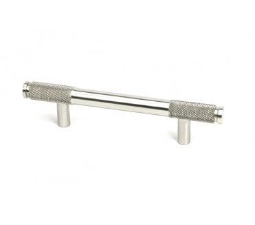 Anvil Brompton Partial Knurled Cabinet Pull Handles - Satin Stainless Steel