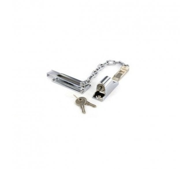 Asec L11652 Locking Security Chain - Polished Chrome