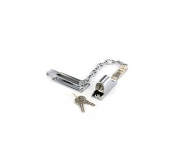 Asec L11652 Locking Security Chain - Polished Chrome