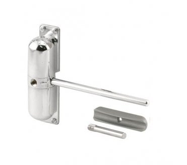 Astra Gibraltar Jamb Fixed Door Closer - Polished Chrome