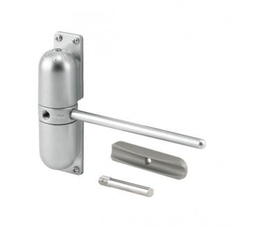 Astra Gibraltar Jamb Fixed Door Closer - Satin Chrome