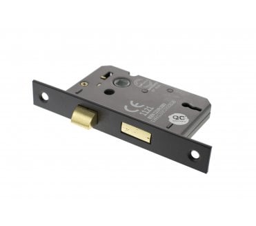 Atlantic 3-Lever Mortice Sashlocks - Matt Black