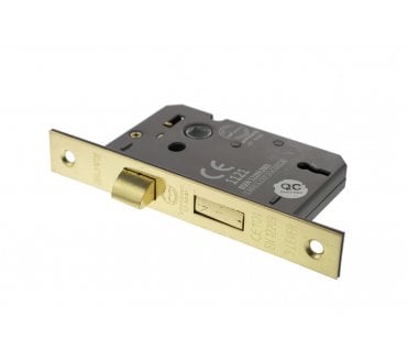 Atlantic 3-Lever Mortice Sashlocks - Polished Brass