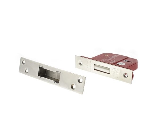 Atlantic 5-Lever Mortice Deadlocks - Polished Chrome