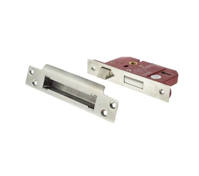 Atlantic 5-Lever Mortice Sashlocks - Polished Chrome