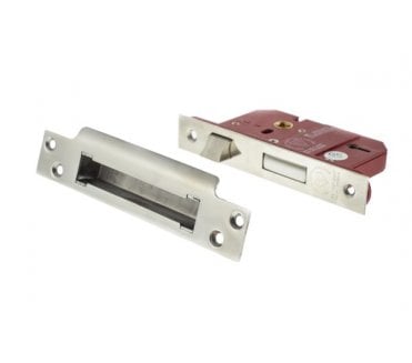 Atlantic 5-Lever Mortice Sashlocks - Polished Chrome