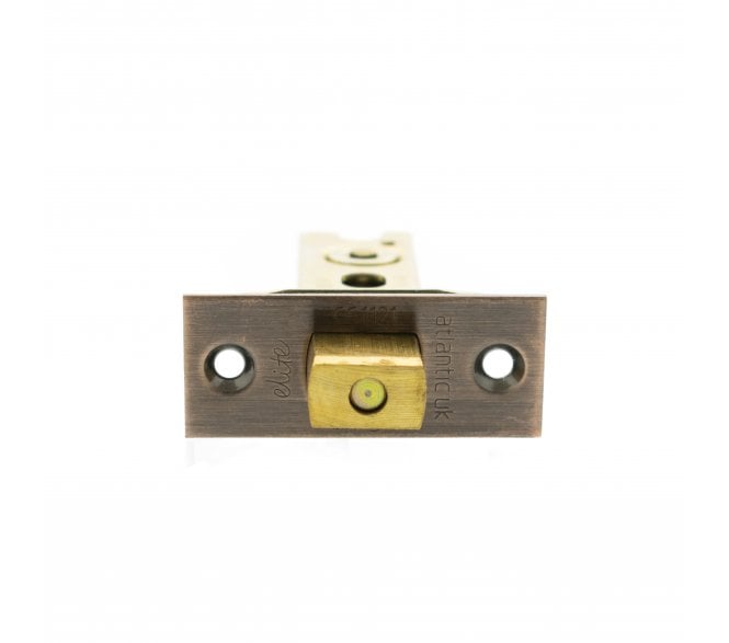 Atlantic CE Fire Rated Tubular Bathroom Deadbolts - Antique Copper